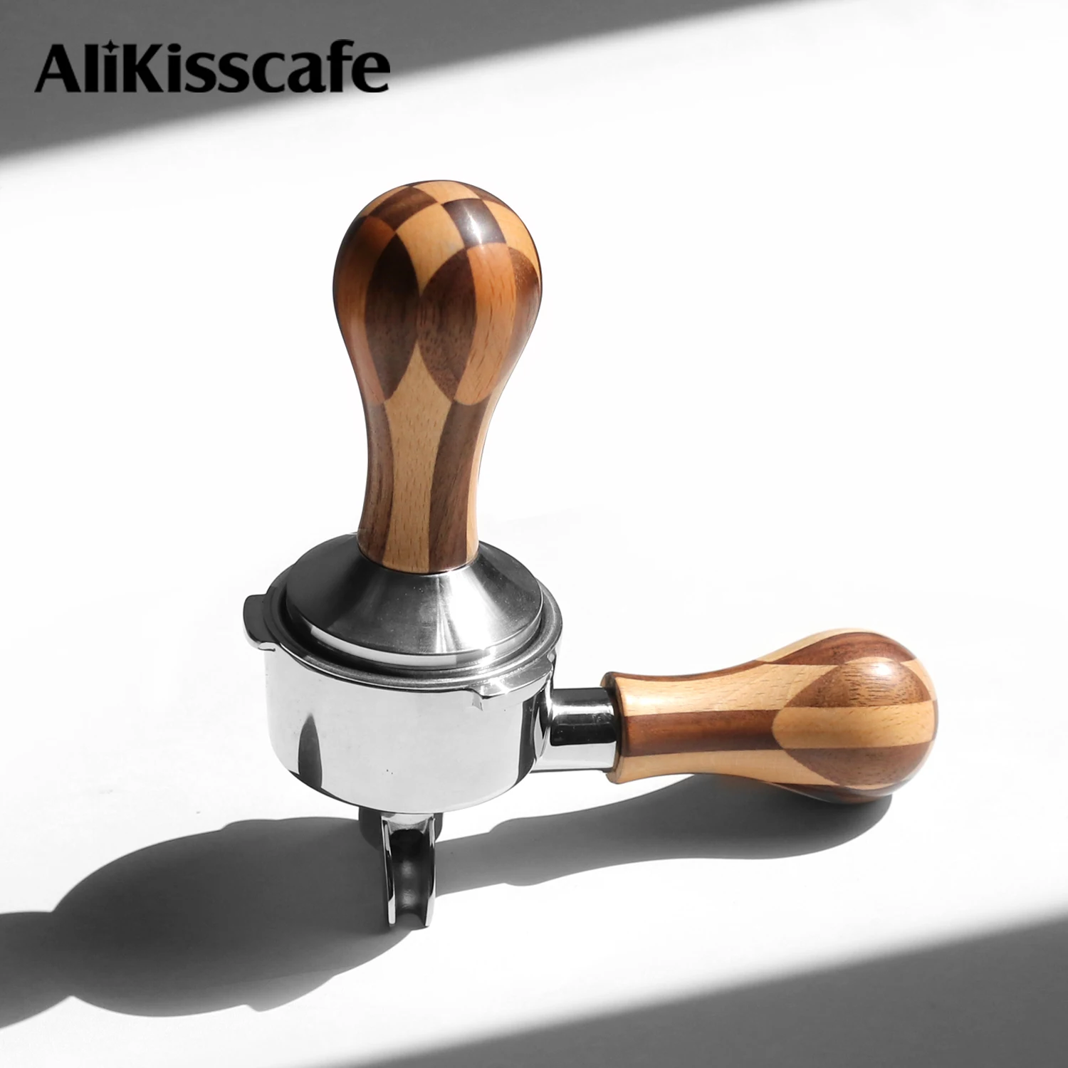AliKisscafe Coffee Tamper 51mm 53mm 57mm 58mm for Delonghi Breville Lelit Gaggia Portafilter Espresso Accessories Barista Tools