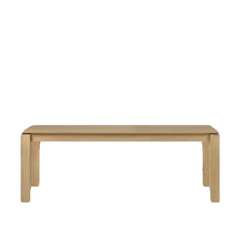 

Nordic ash wood solid dining table, living room desk workbench meeting, home negotiation