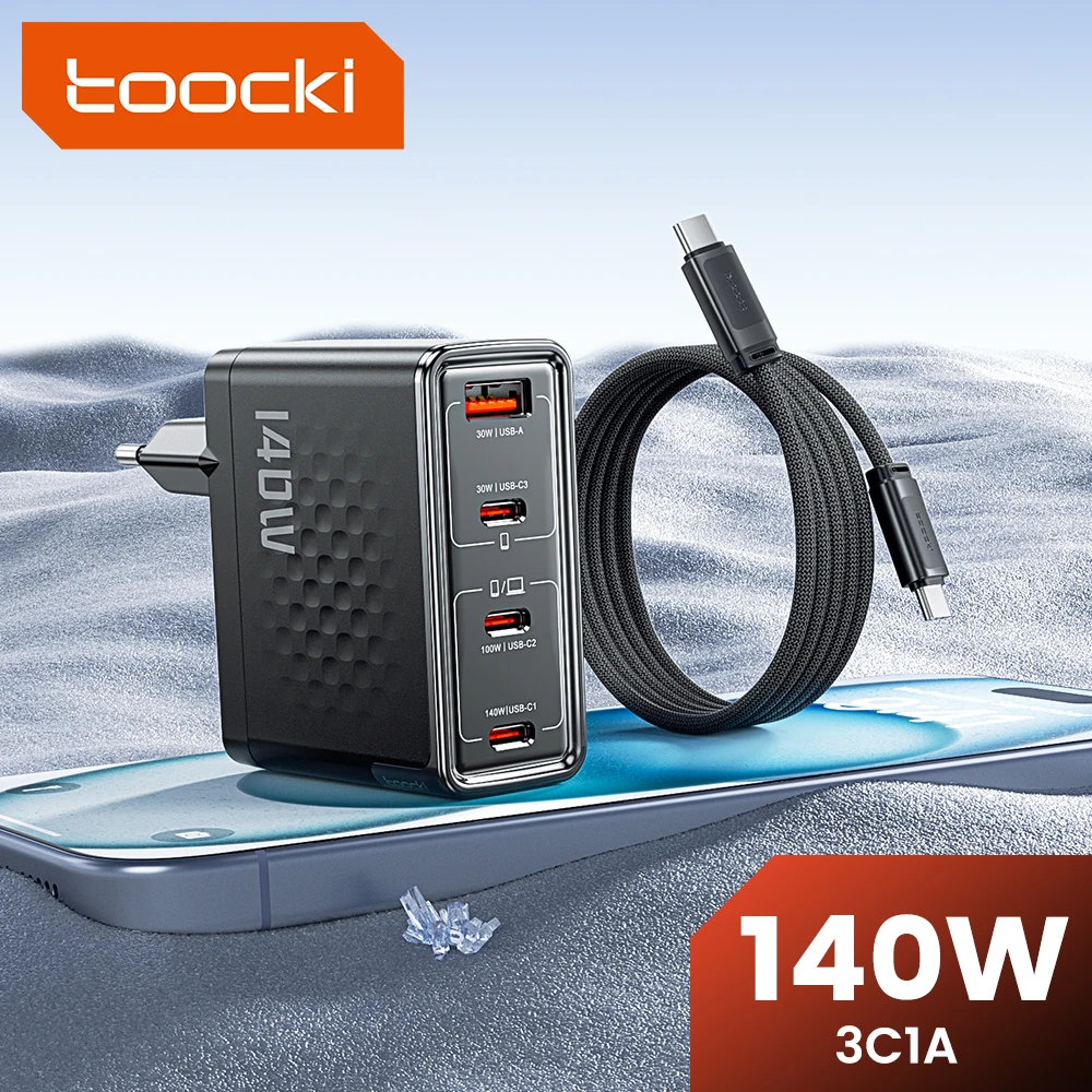 toocki-140w-gan-chargeur-rapide-pd31-qc30-pps-type-c-chargeur-de-telephone-pour-macbook-ordinateur-portable-tablette-chargeur-usb-pour-iphone-16-17-xiaomi