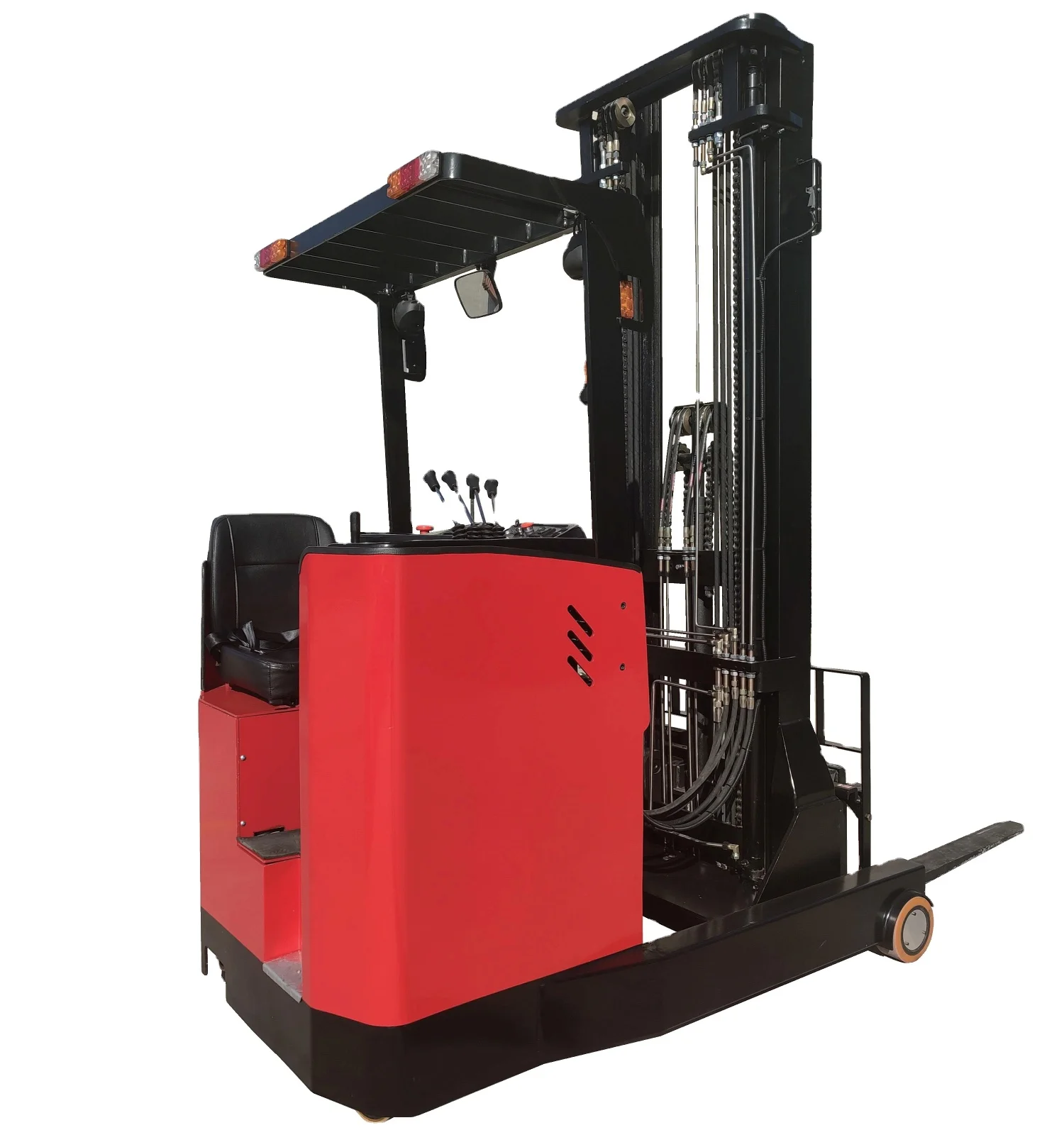 1.5ton 1500kg  2ton 2000kg reach truck with side shift lift height  Electric reach forklift