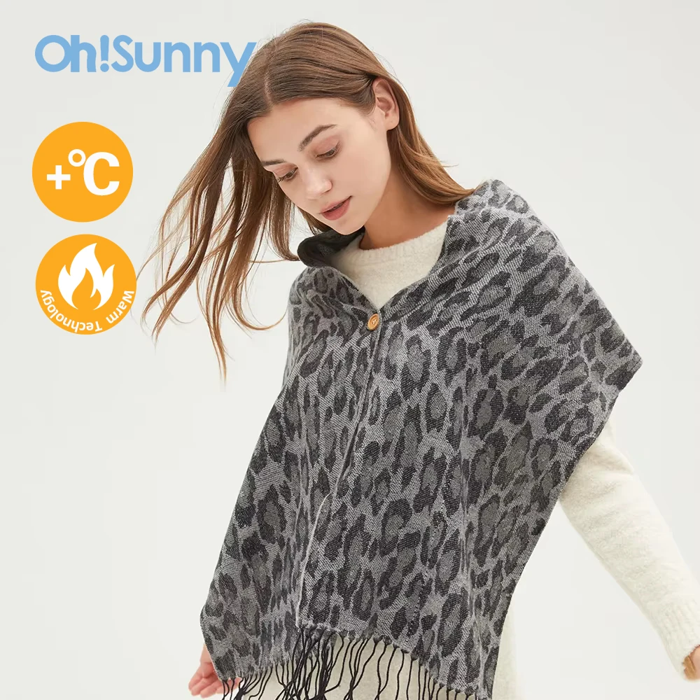 

Ohsunny Winter Women 2 in 1 Cashmere Scarf Luxury Shawls Wraps with Tassels Pashmina Blanket Quality for Outdoor Keep Warmer