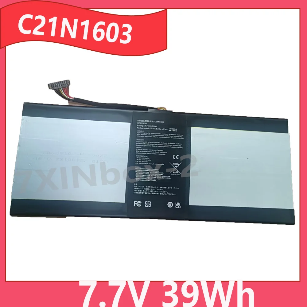 Brand New C21N1603 7.7V 39Wh Laptop battery For Asus Transformer 3 Pro T303UA T303UA-0053G6200U 4 Pro T304UA T304UA-BC003R