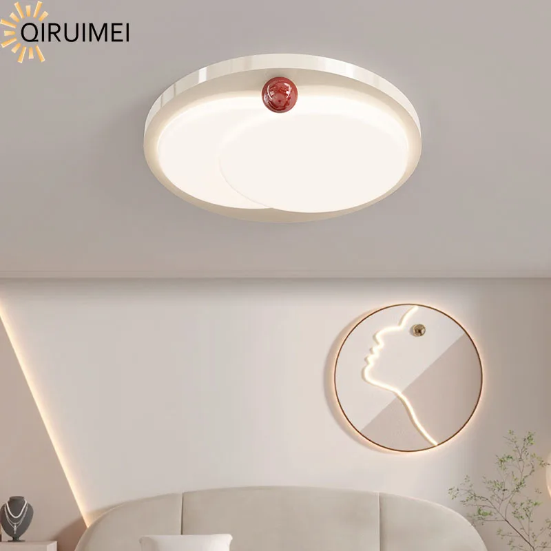 LED Modern Ceiling Lighting Creative Personality Restaurant Living Room Decor Lamps Dimming Remote Control Home Bedroom Fixtures