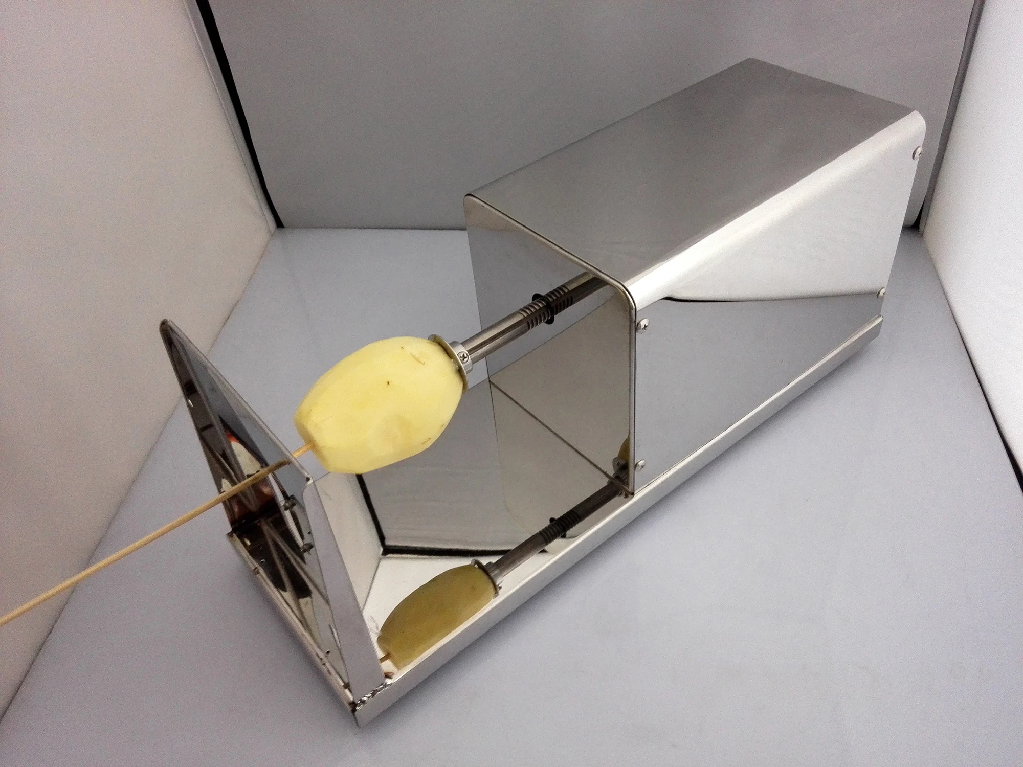 Commercial Spiral Potato Cutter Tornado Potato Slicer Machine Automatic French Fries Chips  for Food Pro