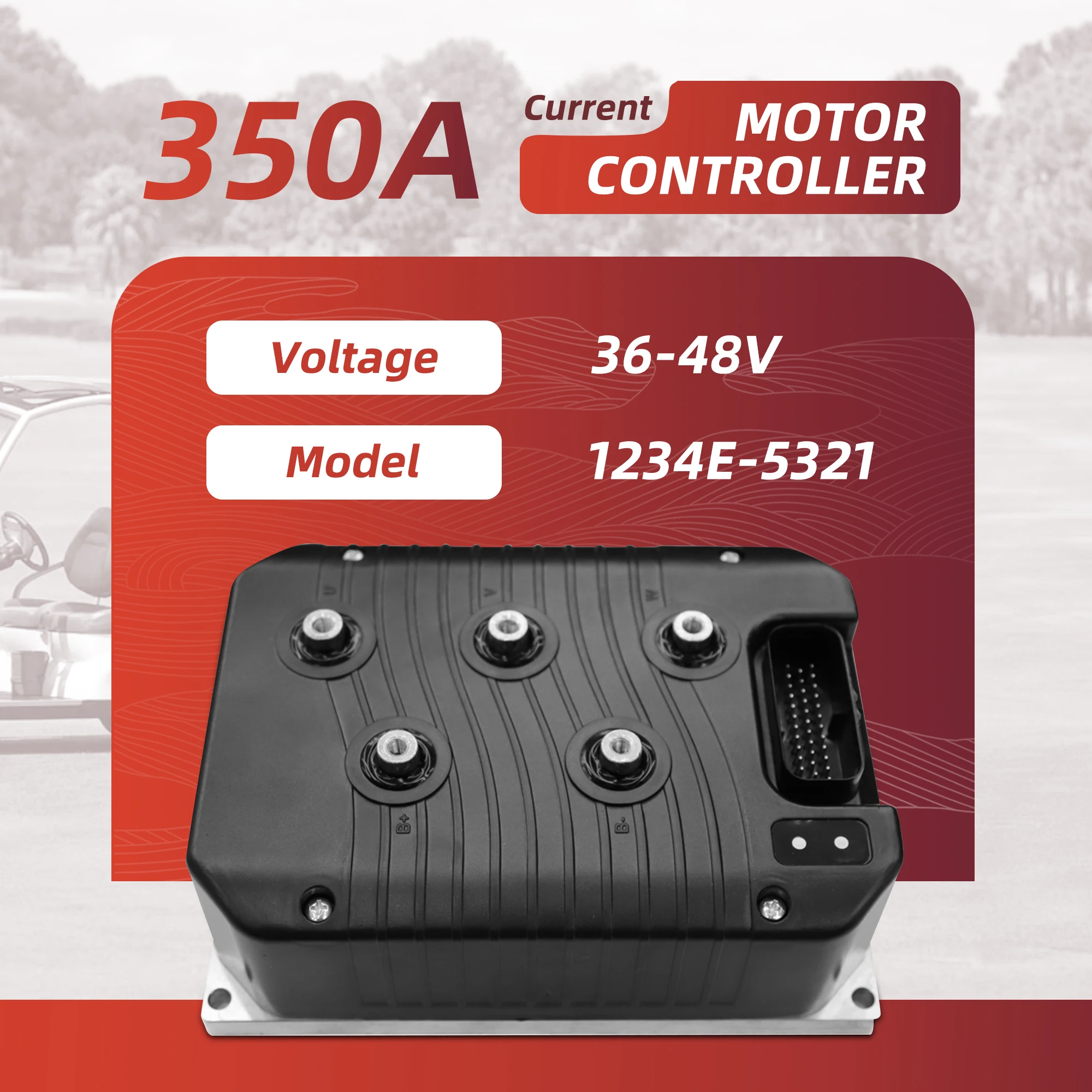 1234E-5321 Controller 36-48V 350A AC Induction Motor Controller for Curtis