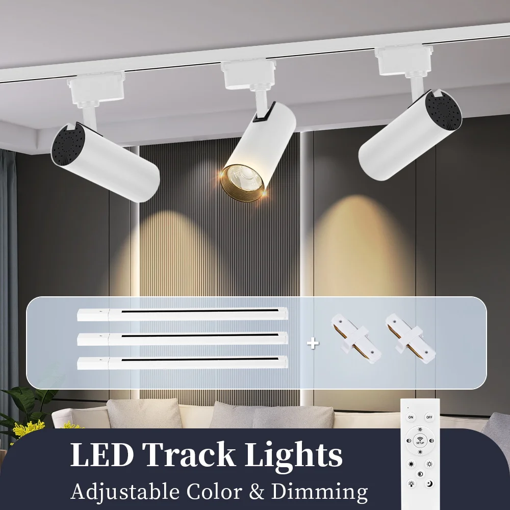 LED أضواء المسارات AC110-265V بقعة السقف Led 20 واط مصباح السقف لغرفة المعيشة المطبخ خط الإضاءة السكك الحديدية أنظمة الأضواء مجموعة