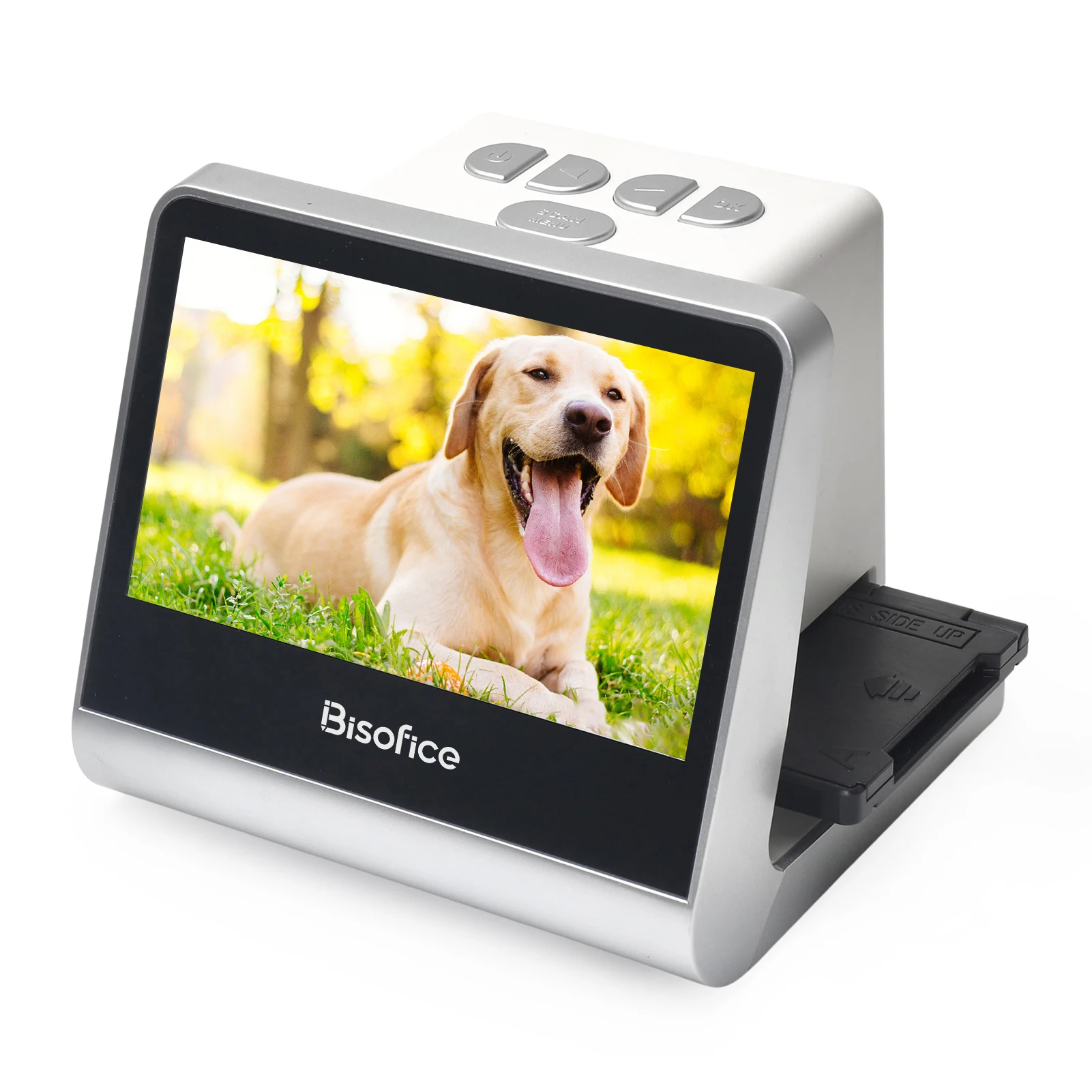 TON170 Film and Slide Scanner for 135 Film/126KPK /110 Film/Super8/ Monochrome/Slide to Digital JPEG Photos Built-in 16GB Memory
