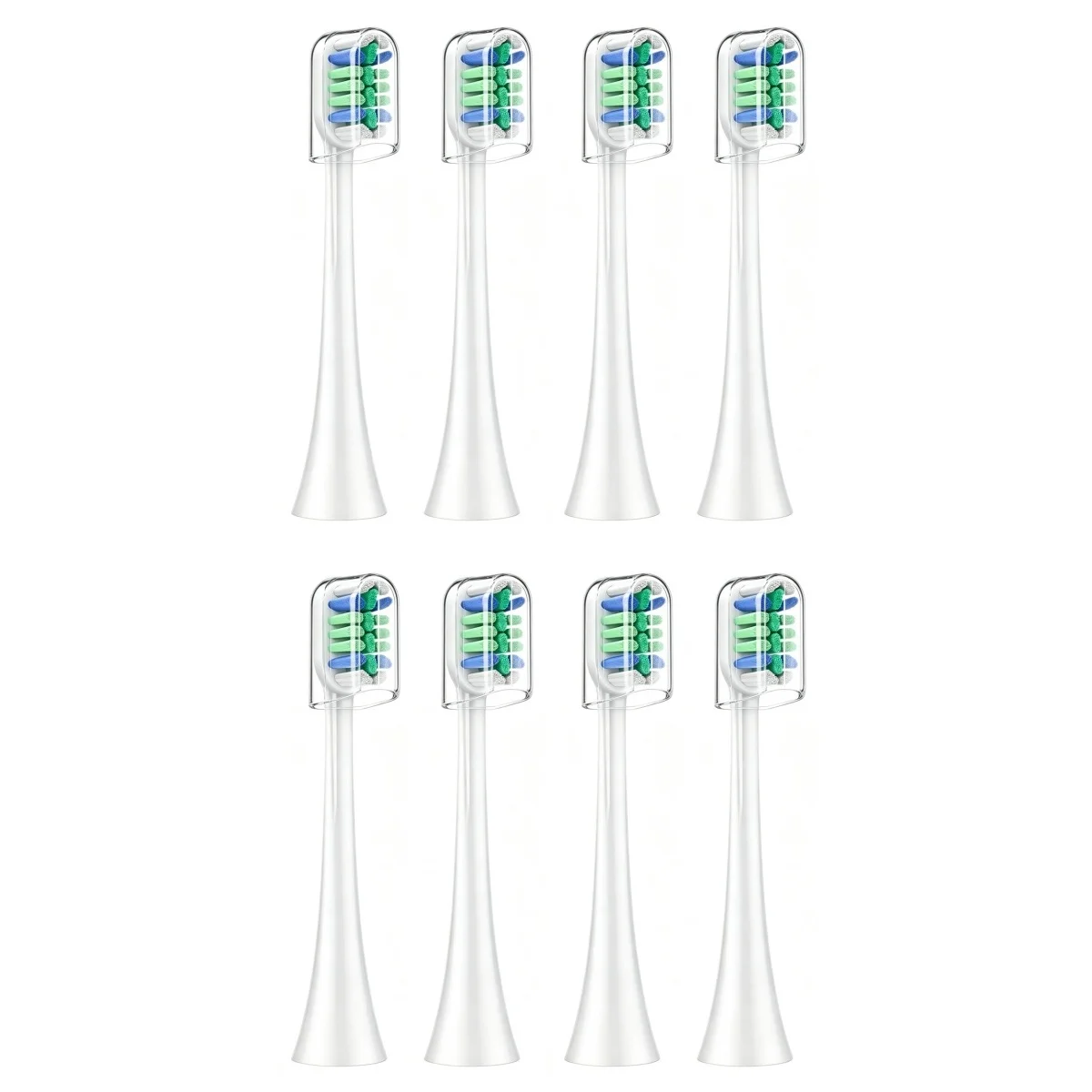 Replacement Toothbrush Brush Heads Compatible with Philips Sonic Are and More Click-on Handles 2100 4100 5100 5300 6100 6500 750