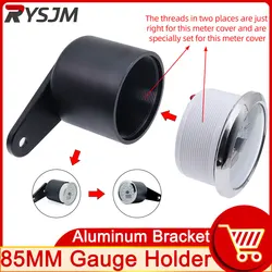 1pc Aluminum Bracket 85mm Gauge Pods Motorcycle Tachometer Speedometer Gauge Holder Instrument Bracket Meter Mount Holder