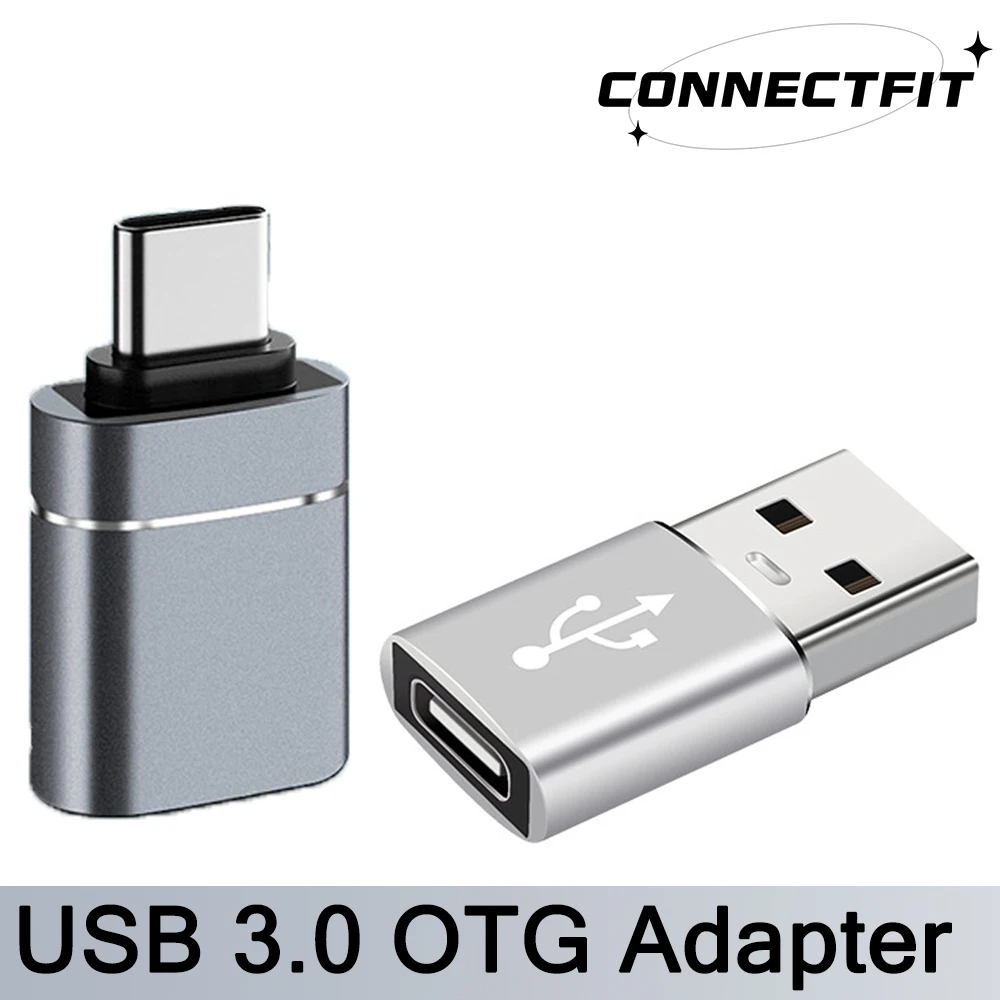 2PCS USB 3.0 To Type-C OTG Adapter Type C USB C Male To USB Female Converter For Macbook Xiaomi Samsung S20 USBC OTG Connector