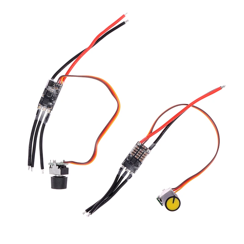 Three-phase Brushless Motor Driver DC Motor Drive Board Speed Controller Regulator With Potentiometer For LiPo 2-6S DC 7-26V