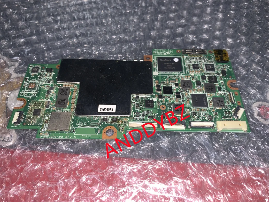 

Genuine 728156-001 for HP SlateBook x2 10-H 10.1 16GB SSD Tablet Motherboard DA0W02MBAD0 tesed ok