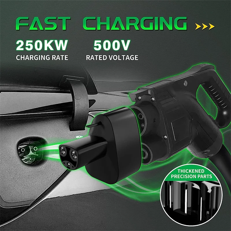 USA CCS1 Combo Adapter Charging Gun Conversion Head DC AC Power Converter Ev Charger Adapter For Tesla Model Y S X 3