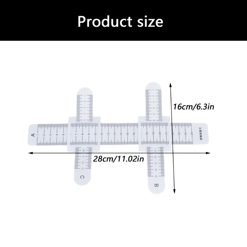   Flexible Cervical Width Ruler Scoliometer Scoliosis Testing Meter For Hospital Clinic Or Personals Health