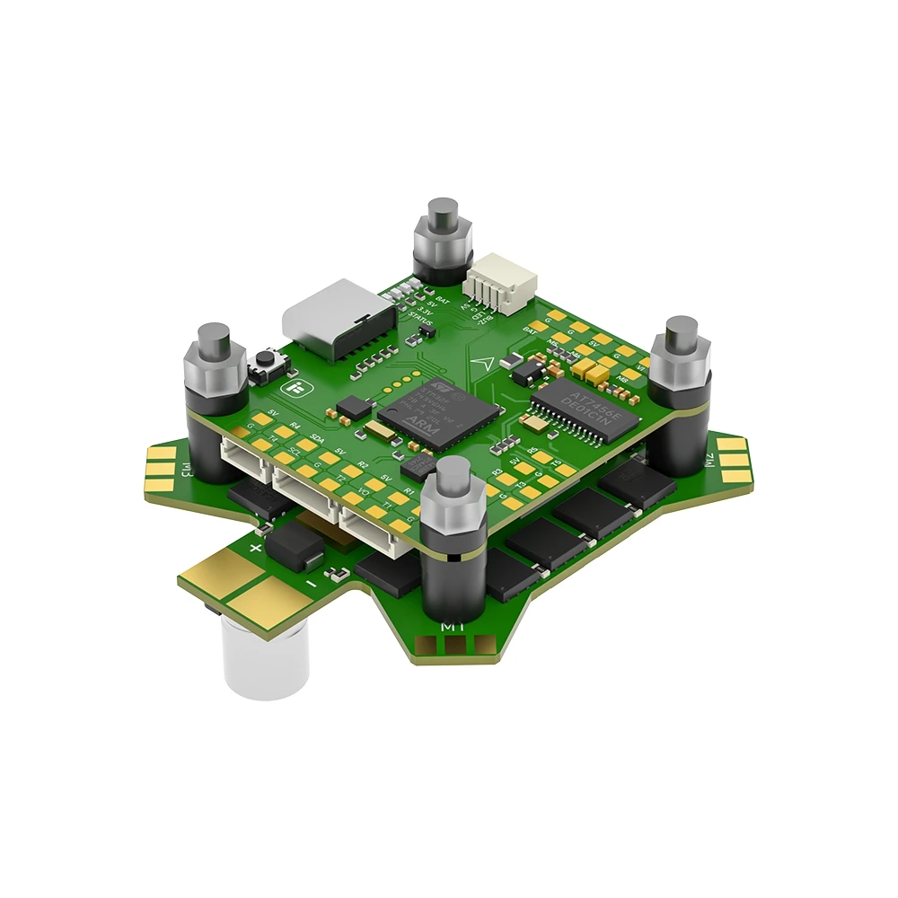 

Стек Iflight Blitz F745 55a 2-6s с контроллером полета Blitz F745/Blitz E55 4-в-1 Esc для Fpv