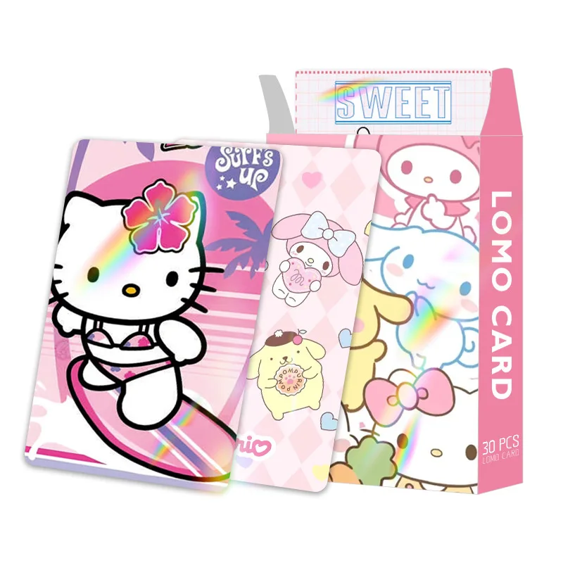 30 шт., двусторонние закладки для книг Hello Kitty Lomo