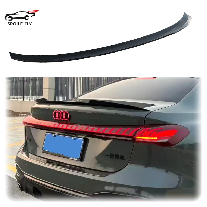 

2025 - Up New Design For Audi A5 A5L B10 S5 S-line RS5 4 Door MP Style Rear Trunk Spoiler Wing Lip High Quality ABS Body Kit