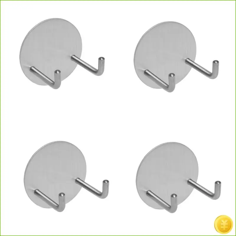 304 Stainless Steel Coffee Handle Bracket Hook Kitchen Punch-Free Storage Hook Bathroom Multi-Function Hook