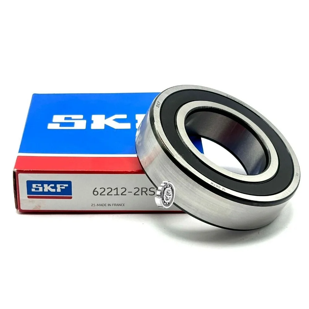 SKF 62212 2RS1 DEEP GROOVE BALL BEARING, RUBBER SEALED 60x110x28 mm