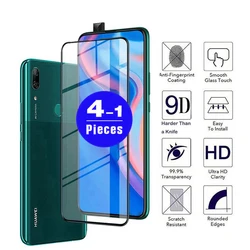 1-4Pcs full cover phone screen protector for huawei p smart  Z pro Tempered Glass p smart 2021 plus 2019 2020 S protective film