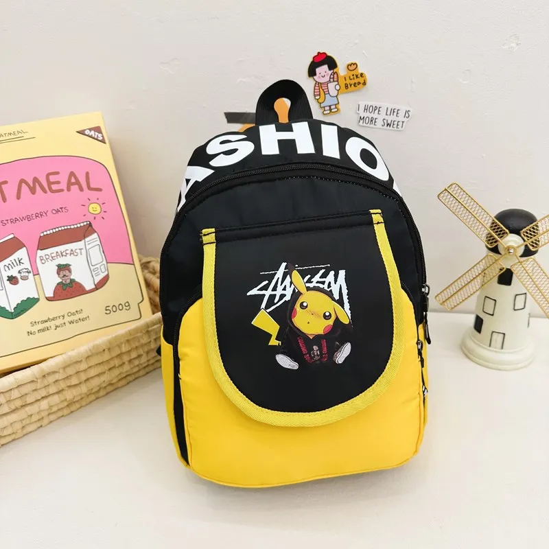 Pikachu Anime Kids Boys Backpack, Cute Small Capacity Pokemon Schoolbag, Suitable For Traveling Shopping, Birthday Gift