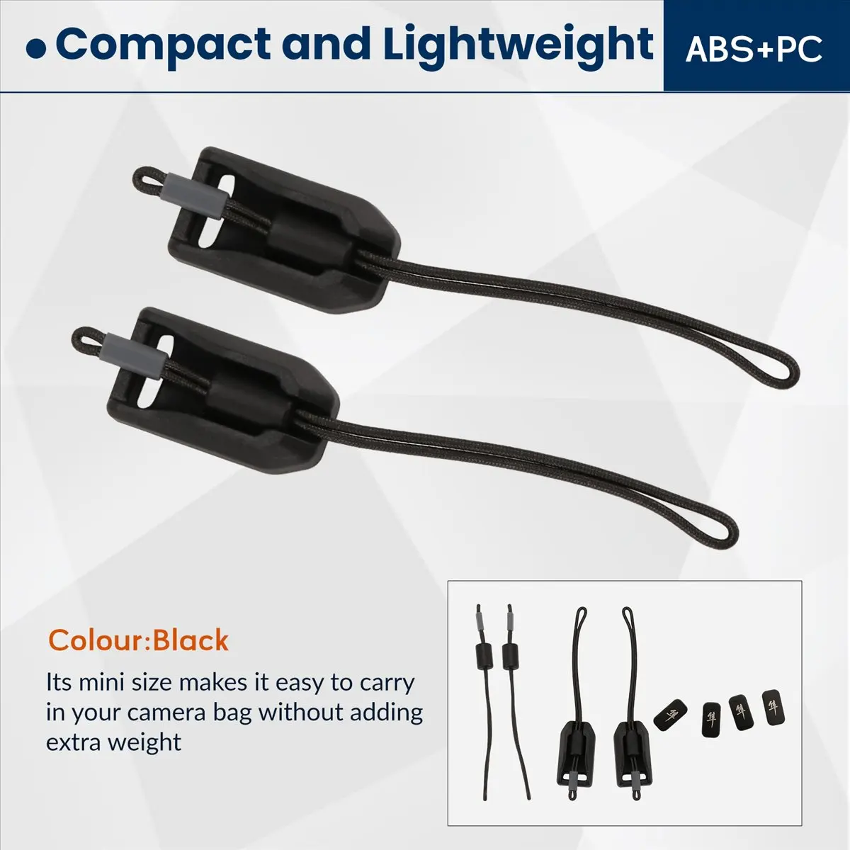 N86R Quick Release Magnetic Buckle Mini Kit for Camera Shoulder Strap Photography Accessory