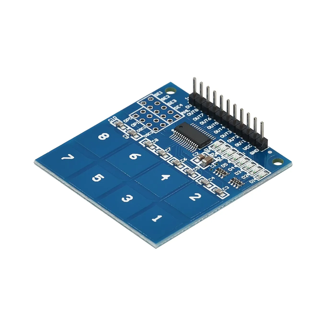 TTP226  Switch Touch Sensor Digital 8  channel Touch Capacitive Module button touch