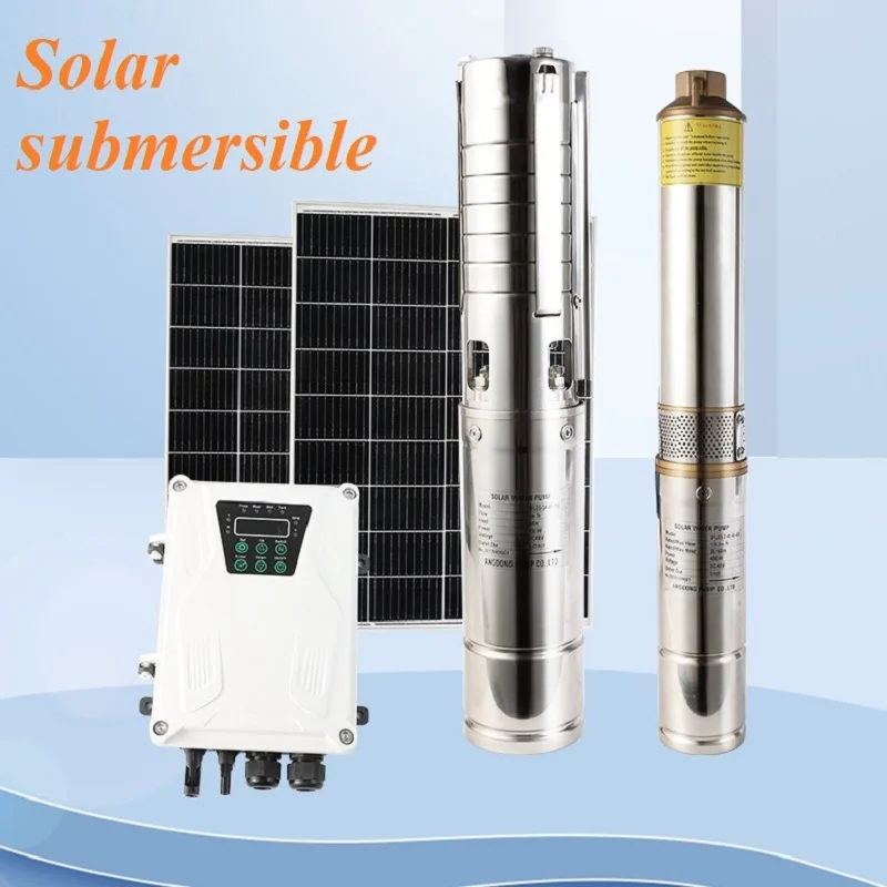 0.6KW Solar submersible pump