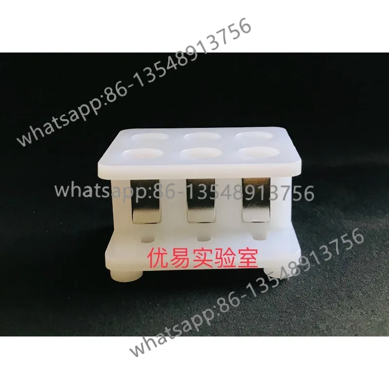 Spot Centrifuge Tube Magnetic Rack, Magnetic Separation Stand for DNA Extraction Lab Tube Holder