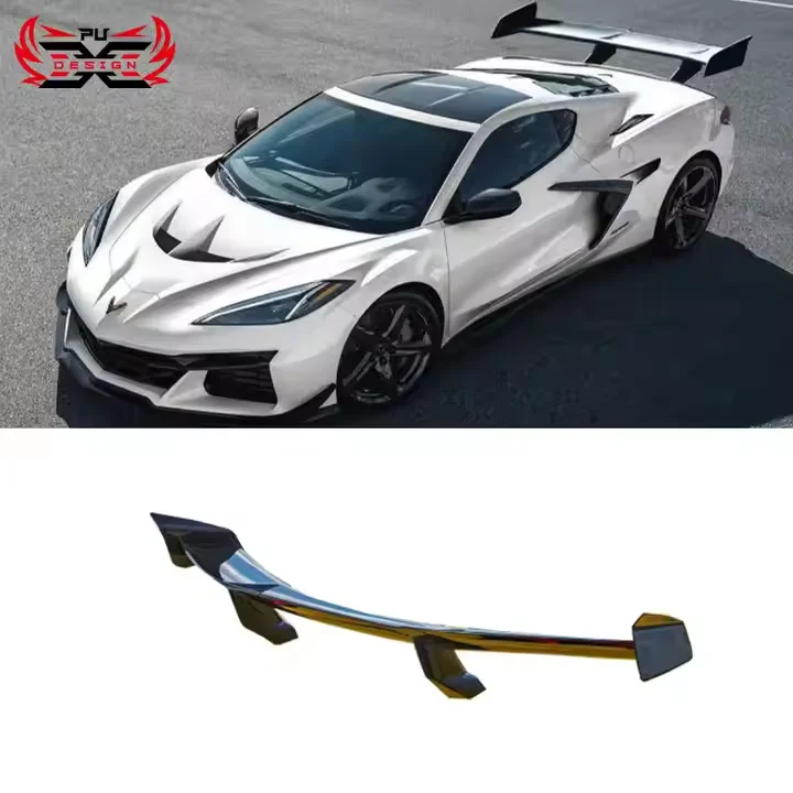 

High Quality New Products for Chevrolet Corvette C8 ZR1 Z51 Dry Carbon Fiber Rear Spoiler Tail Wing Body Kit