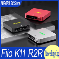 Fiio K11 R2R Desktop Dsd Decoding Headphone Amplifier Lossless Hifi Portable Eaephone Power Amplifier Accessory Custom Gifts