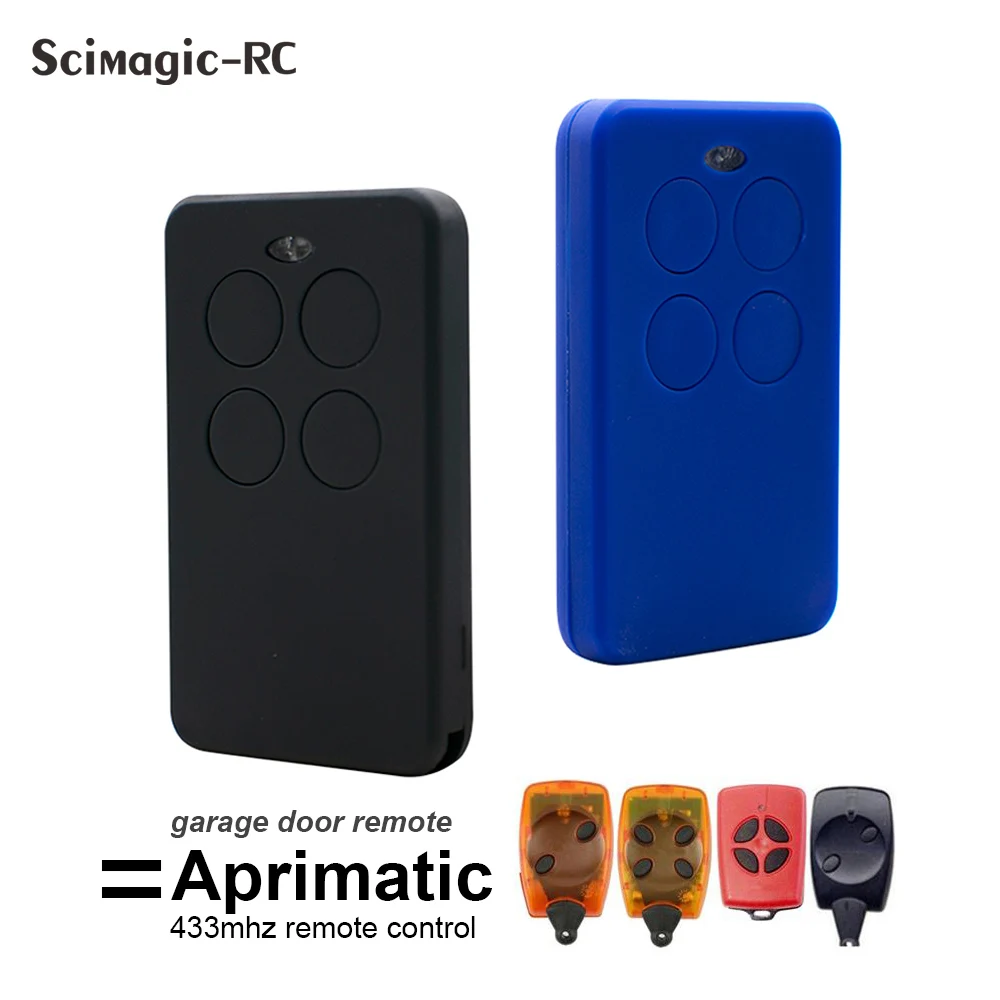 280-868MHz Multi Frequency Garage Door Remote Control For APRIMATIC TR2 TR4 TM4 TXM 433MHz Fixed Rolling Code Transmitter