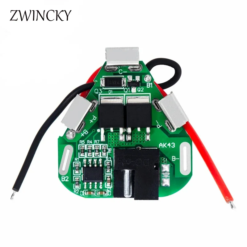 3 Series 12V 2MOS Protection Board Electronic Product Circuit Board Intelligent Lithium Battery Integrated Chip Board 18650 BMS