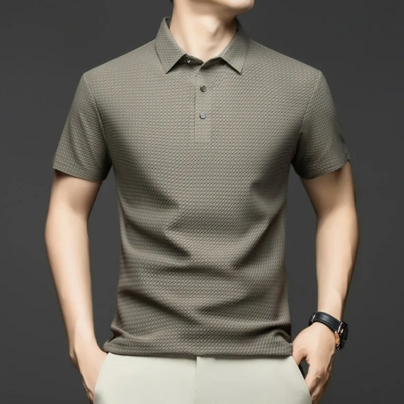 Men s Polo Shirts Tshirt Casual Wear Everyday Basic Style Soft Fabric Lightweight Comfort Fit