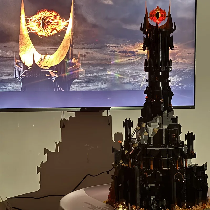 

5471Pcs Creative 10333 Black Tower Dark Model Building Blocks Kit Bricks Toy for Boys Adult Birthday Gifts