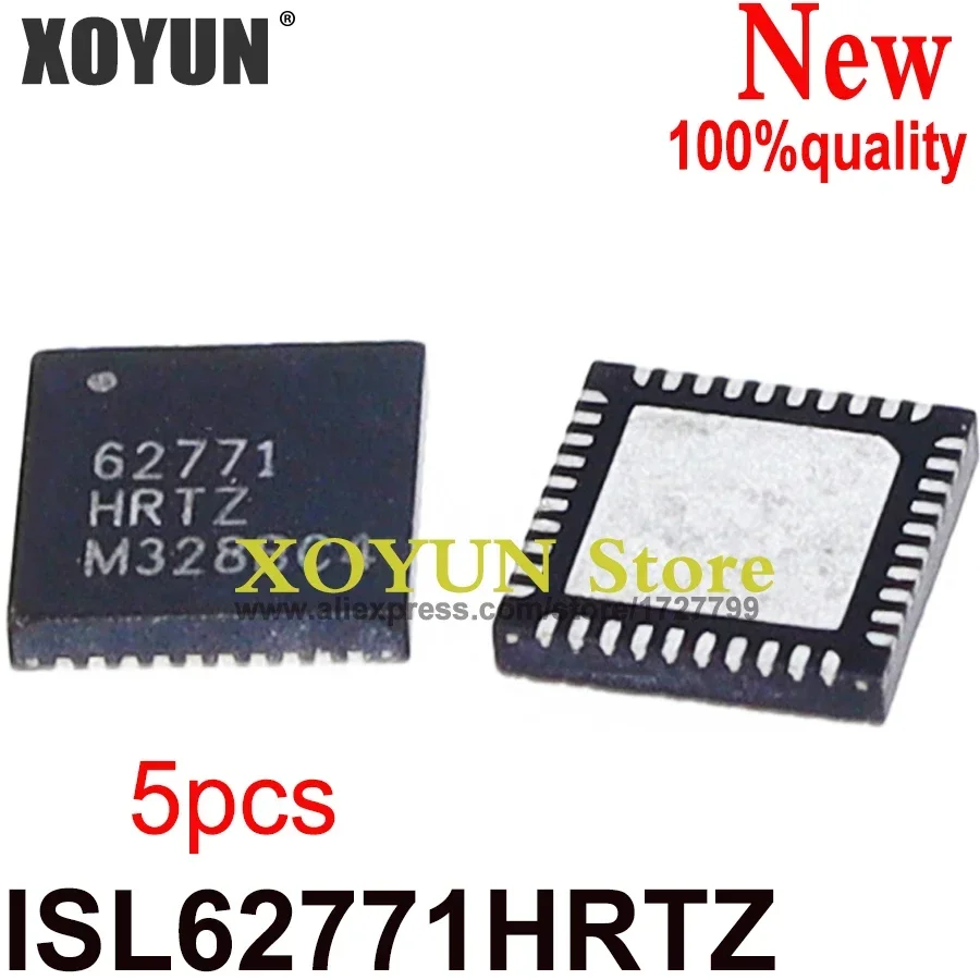 (5piece)100% New ISL62771HRTZ ISL62771 62771 ISL62772HRTZ ISL62772 62772 ISL62776HRTZ ISL62776 62776 QFN-40