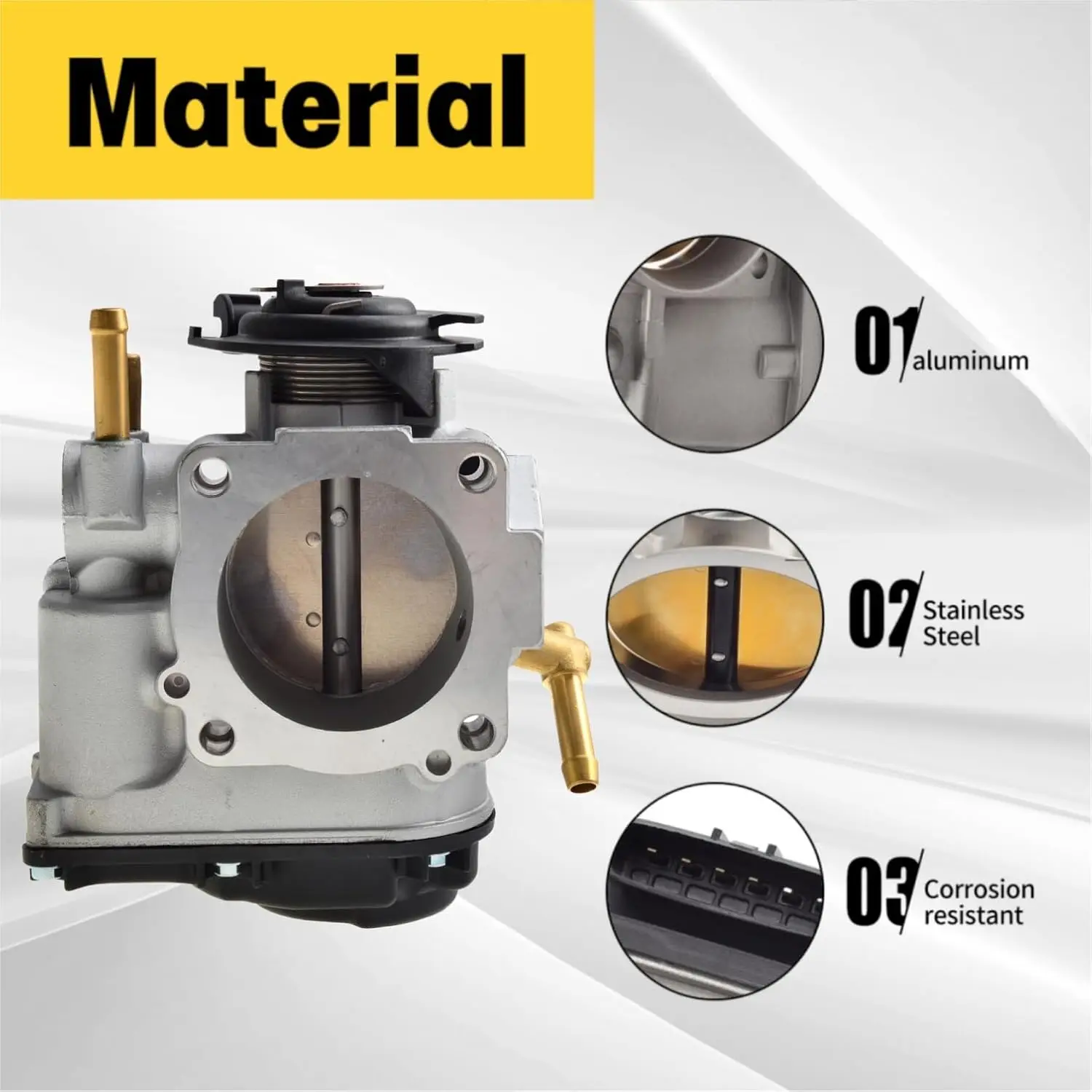 

Throttle Body 06A133064H 408237111017Z V10810017 for VW Golf Mk4 Bora Jetta New Beetle Skoda 2.0L AEG AQY 703703130 7519023 8902