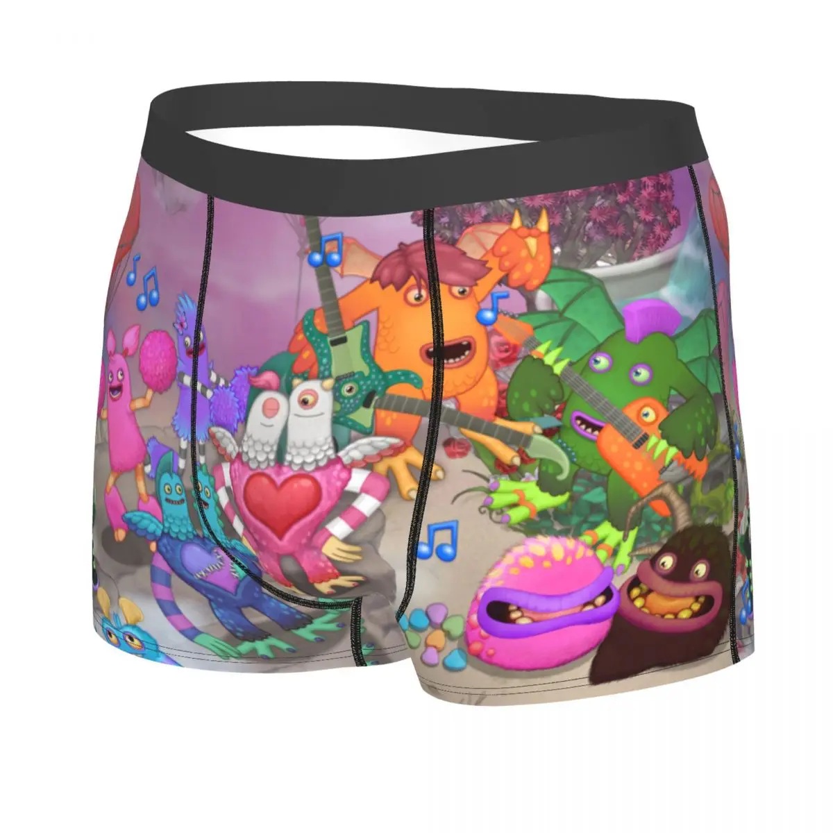 Custom Funny My Singing Monsters Boxers Shorts Panties Male Underpants Comfortable Play Game Briefs Underwear