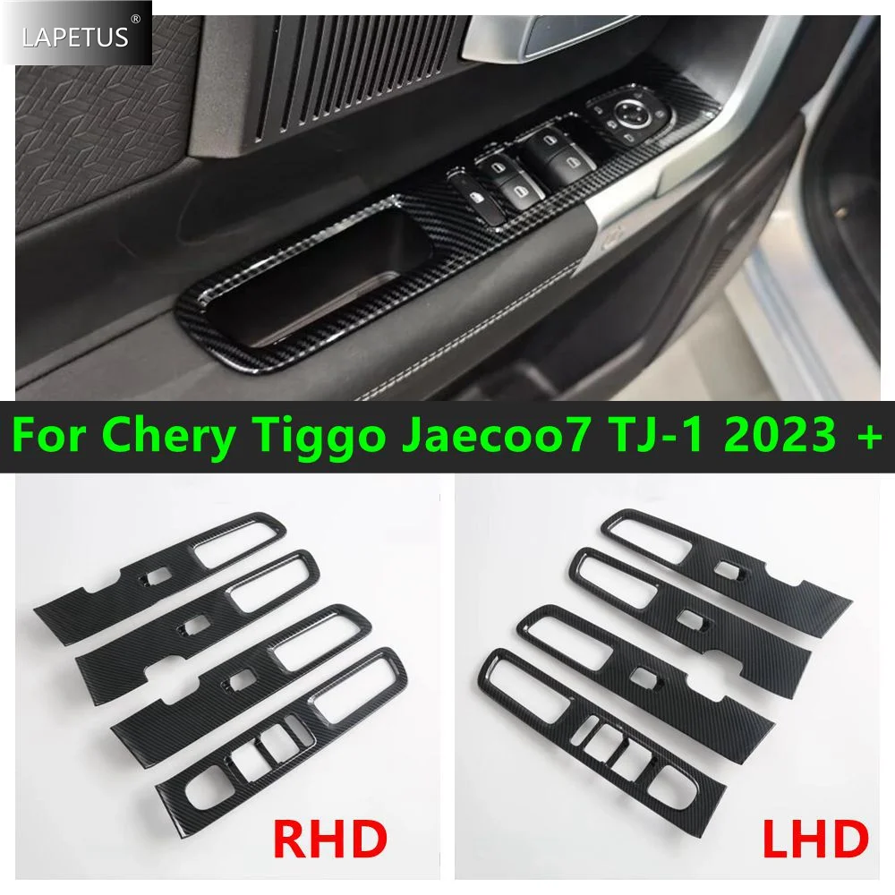 

RHD LHD Car Door Armrest Glass Window Lift Button Switch Control Decor Panel Cover Trim For Chery Tiggo Jaecoo7 TJ-1 2023 - 2025