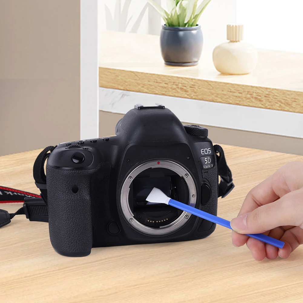 32 قطعة طقم تنظيف الكاميرا المهنية مسحات التنظيف/قلم العدسة/منفاخ الهواء/تنظيف القماش أداة تنظيف الكاميرا لكاميرات DSLR #4