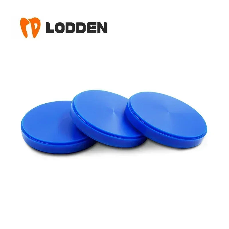 LODDEN-cera para tallado Dental, laboratorio Dental para materiales de dentadura CAD CAM, 98x10-25mm, 1 pieza