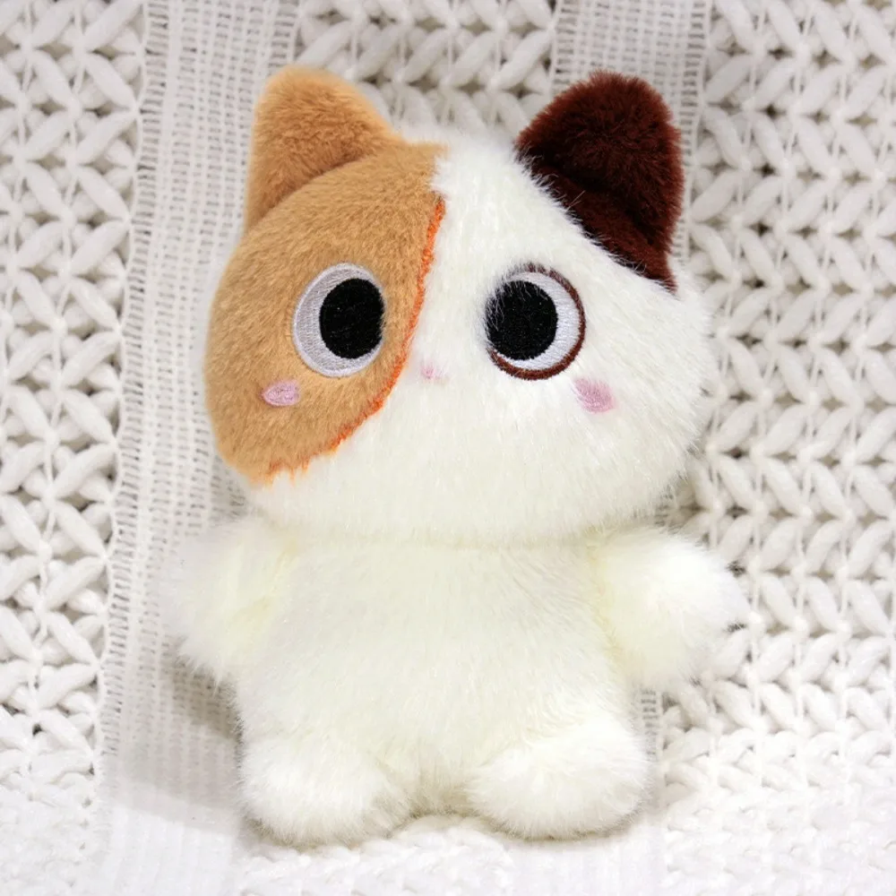 

Siamese Kitten Orange Cat Doll Lazy Cow Cat Ragdoll Cat 20cm Stuffed Heterochromatic Cat Doll Holiday Gifts