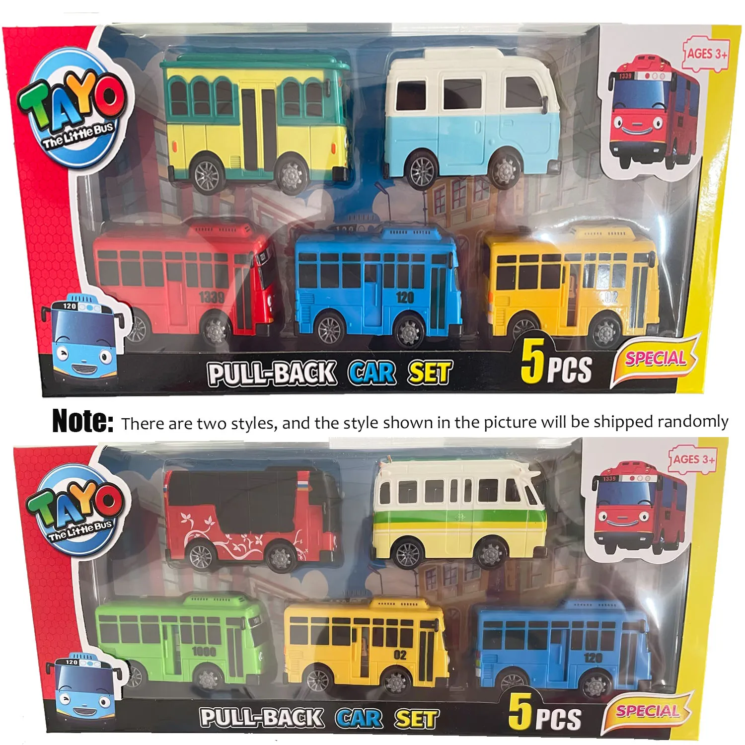 Bus Toy Truck Set W…