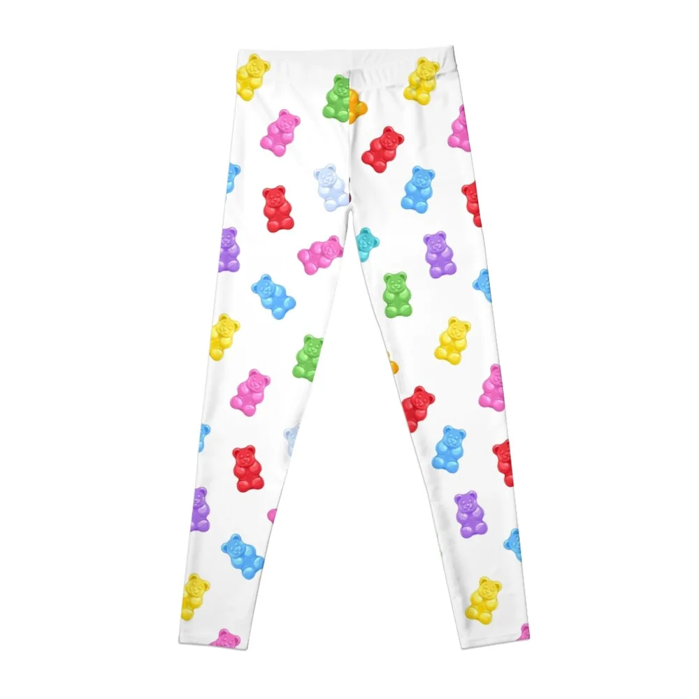 

Rainbow Gummy Bears Candy Leggings jogging pants leggins push up woman gym sportswear woman Womens Leggings