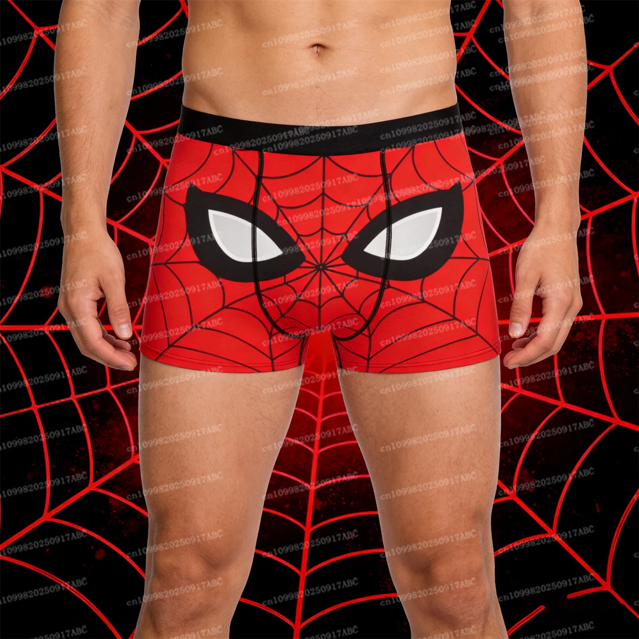 Sous-vêtements pour hommes Spider Man boxeurs dessin animé Shorts culottes hommes caleçons confortables bande dessinée animée femmes sous-vêtements slips