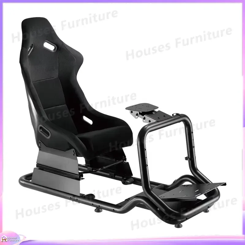 210 Racing Gaming Chair Adjustable Fiberglass Bucket Seat Simulator Cockpit Ergonomic Computer Desk Office Gamer Seat High - view 2