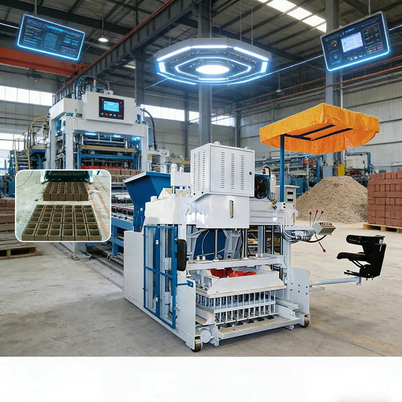 Customized Full Automatic Brick Making Machine Hydraulic Concrete Block Making Machinery Hollow Solid Brick Production Equipment