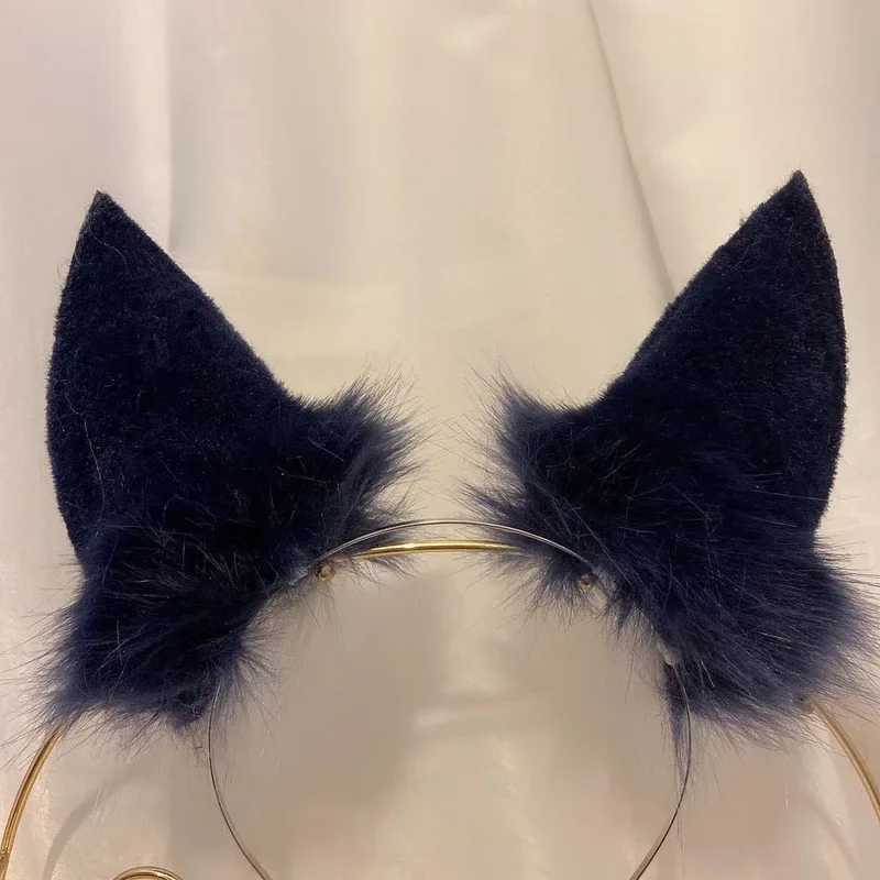 Serre-tête avec oreilles de renard à neuf queues, Ahri, fait à la main, serre-tête, vêtements de sauna, costume de cosplay, LOL, bricolage, nouveau