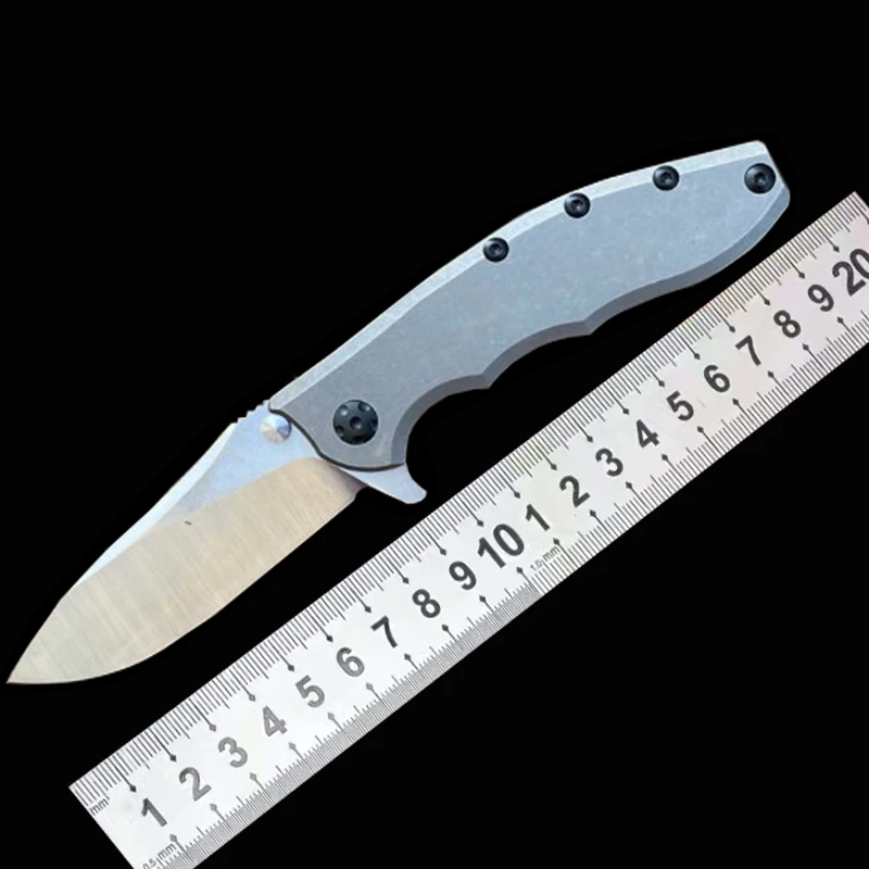 

ZT 0562 Folding Pocket Knife Carbon Fiber Handle Hunting Survival Knives D2 Blade Camping Tools