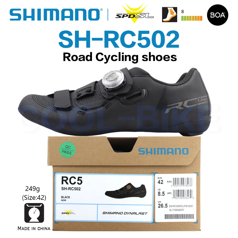 SHIMANO RC302 RC502 RC3 RC5 Glass Fiber Reinforced Nylon Bottom Road Bike Bicycle Self-locking Cycling ShoesLock Shoes